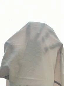 RueChic 高腰接缝细节裤 - 卡其色 - 查看 6