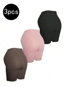 Moonlight&Mama 3 件套孕妇爱心印花高腰三角裤 - 彩色 - 查看 4