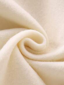 Tween Girls 2pcs Set - Contrast Color Print Hoodie Sweatshirt & Pleated Academy Style Skirt Fall Winter