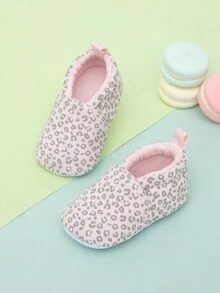 Infant/Toddler's Soft Slip-On Simple Flat Shoes For Winter - Pink - View 1