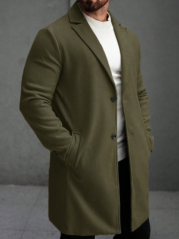 Manfinity Hypemode 1 معطف واقٍ كاجوال بأكمام طويلة...