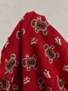 AKNOTIC Party 男士宽松都市风圆领落肩长袖针织印花彩色套头毛衣，适合有钱男士，可作为男友礼物，适合秋冬季节和圣诞节穿着。