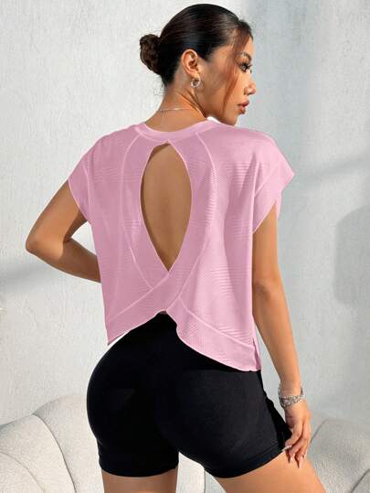 Sovereign Charm Women's Solid Color Simple Daily Hollow-Out Sleeveless Top White Tank Women Topworkout Tank Top