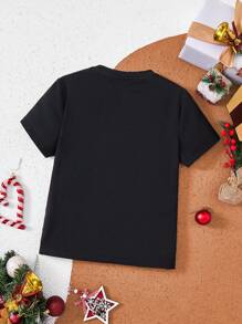 We Bare Bears X SHEIN Camisetas para niñas preadolescentes, para regalo de Navidad