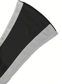 Manfinity EMRG Men's Flame & Letter Print Contrast Color Drawstring Loose Sweatpants