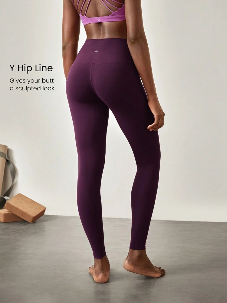 28" FeatherFit™ Crossover Leggings Gym  Spring Summer