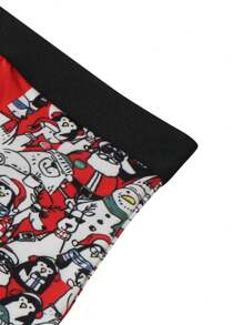 5 sztuk/zestaw męskich bokserek na święta Bożego Narodzenia