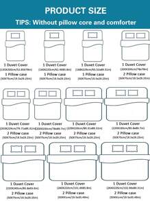 时尚 3D 印花被套套装，实用的多功能设计，优雅的感觉