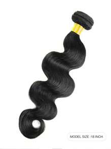 3 Pcs Body Wave Bundles 100% Remy Human Hair Extensions For Women Natural Wavy Hair Weaving Bundles Weave Extensions - SNatural - View 3