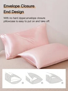 Juego de 3/4 piezas 1 sábana ajustable de satén + 1 sábana plana de satén + 1/2 fundas de almohada de satén, suaves, transpirables y sin arrugas, mejor para dormir, estilo de hotel de lujo, regalo para mamá, papá y amigos, bolsillo profundo de 14 pulgadas/35 cm, lavable a máquina, para camas individuales, dobles, king y queen