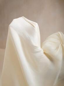 Anewsta Apricot Pearl Knot Loose Long Sleeve Blouse For Women Women Shirt - Apricot - View 8