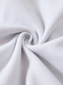 We Bare Bears X SHEIN Young Girl 2pcs Cartoon Bear Print Pink & Grey Mock Neck Long Sleeve T-Shirt - Multicolor - View 3