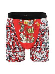 5 sztuk/zestaw męskich bokserek na święta Bożego Narodzenia