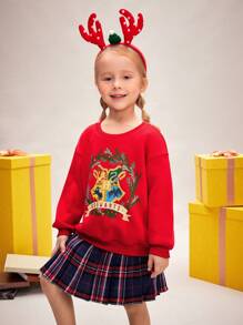 HARRY POTTER X SHEIN Moletons para meninas, para presente de Natal