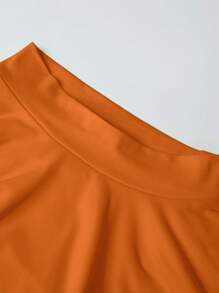 Zolique 2 件套女士夏季黄色 T 恤和拼色阔腿裤 - 彩色 - 查看 3