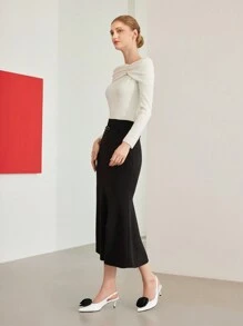 MOTF PREMIUM WOMEN'S HIGH HEEL POINTED TOE ROSE FLOWER SLINGBACK SHOES FALL