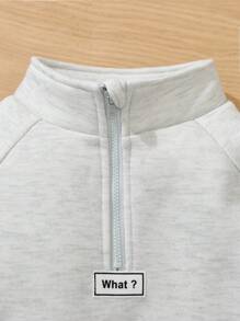 Set de 2 piezas Estilo escolar casual para niño pequeño Cómodo y de moda Conjunto de sudadera de forro polar y pantalones, talla grande abrigo acolchado - Esenciales: sudaderas con capucha, pantalones de chándal, sudaderas oversize, sudadera gris, conjuntos de sudaderas para niños pequeños, adecuado para diario, escuela, viajes, deportes en otoño/invierno