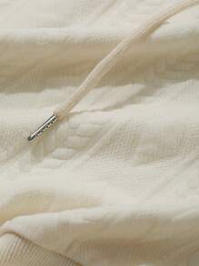 FRIFUL 女士纯色拼接长袖简约连帽休闲运动衫