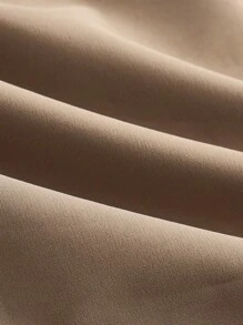 In My Nature Women Casual Front Zip Long Sleeve Hoodie With Pocket, Daily Wear - Khaki - View 11