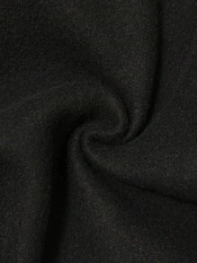 SHEIN Áo khoác cổ đứng họa tiết chữ màu đơn giản phong cách Hàn Quốc thoải mái cho bé trai, phù hợp mặc hàng ngày, đi học, đi chơi, thể thao, thu đông - màu đen - Xem 8