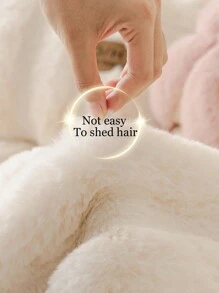 1 pieza Funda de sofá de imitación de pelo de conejo, diseño de estilo nórdico en unicolor, cojín de sofá de gran peso y grosor con diseño tridimensional de peluche de invierno, protege el sofá con antideslizante y resistente a arañazos, para sala de estar, dormitorio, estudio, de 1 a 4 plazas, y con apoyabrazos