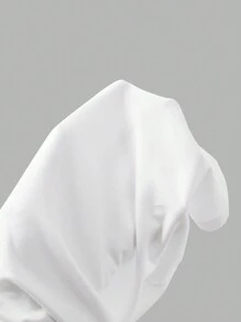 SHEIN SXY 2 件套女士纯色圆领长袖休闲短款 T 恤 - 深灰色 - 查看 7