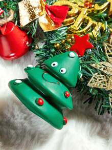 PETSIN (4 件/套) 圣诞猫/狗爱好者礼物和狗/猫妈妈爱宠物玩具礼品套装、咀嚼玩具、圣诞玩具礼盒 - 彩色 - 查看 4