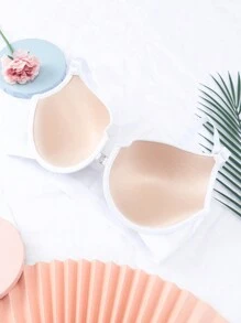 Wedaily 2pcs Plus Size Full Coverage Front Closure Breathable Mesh Padded Underwire Bra To Prevent Sagging For Large Bust - Multicolor - View 7