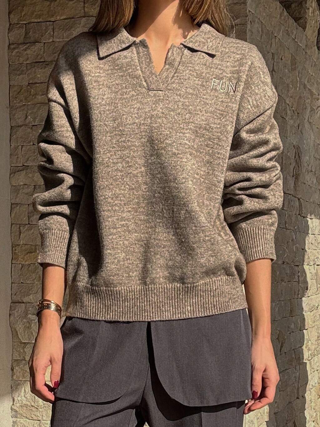 Pull ample décontracté pour femme, nouveauté automne
