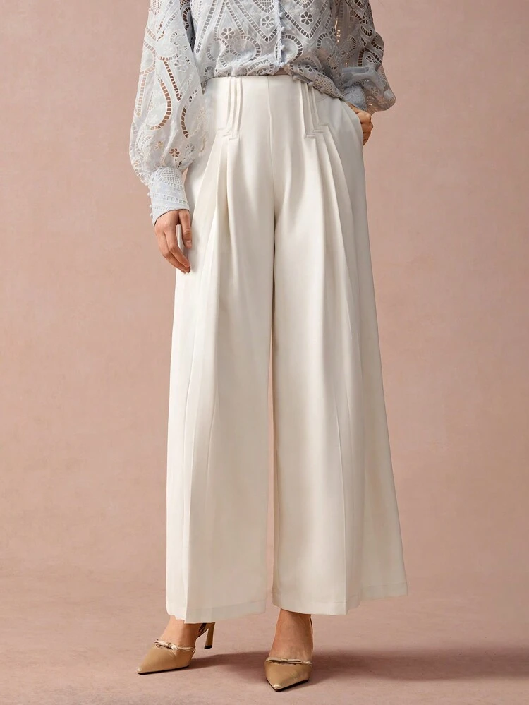 New  Winter Products,Women's Solid Color Pocket Minimalist Casual Layering Long Pants,Tall Women Pants,Baggy Women Pants,Fall Pants,Winter  Women's Clothing,New Years Outfits