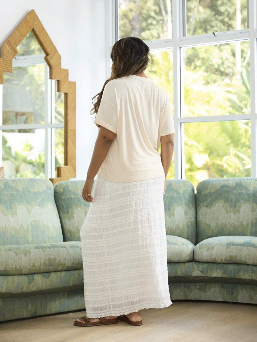 Aralina Curve Plus Size Relaxed Fit Graphic Tee