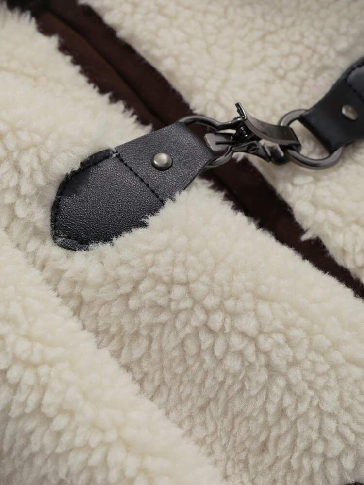 Tween Girl Casual Plush Jacket, Fall/Winter