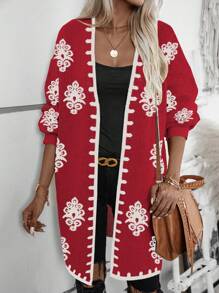 Chiquease 女士复古花卉图案开衫 - 彩色 - 查看 6