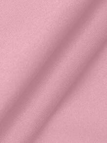 Manfinity EMRG 2 件男士字母印花连帽衫运动衫和运动裤两件套，适合休闲日常穿着，秋季 - 粉色 - 查看 5