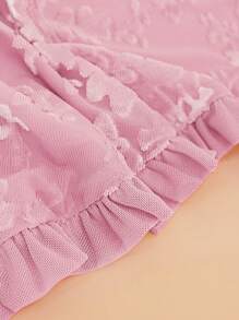 Hauture Vestido de mujer elegante de terciopelo rosa con cuello halter, ribete de volantes y abertura alta. Para salidas por la noche, atuendos de festivales de música electrónica, atuendos de conciertos country, vestido largo para graduaciones, vestido de fiesta