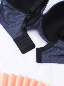 2pcs/Set Plus Size Wireless Smooth Gather & Side Support Comfortable Seamless Bra Combo