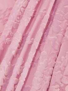 Hauture Vestido de mujer elegante de terciopelo rosa con cuello halter, ribete de volantes y abertura alta. Para salidas por la noche, atuendos de festivales de música electrónica, atuendos de conciertos country, vestido largo para graduaciones, vestido de fiesta