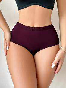 SHEIN 3 件套迷人系列蕾丝拼布丁字裤 - 彩色 - 查看 4