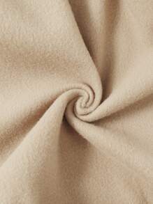 Tween Boy 休闲趣味字母图案圆领长袖卫衣，适合秋春季户外玩耍和室内休闲，性价比高 - 卡其色 - 查看 4