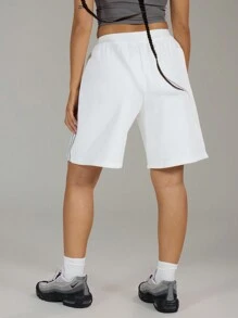 MUSERA Logo Sports Shorts 90's Y2k Spring Sexy Airport, Casual