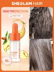 SHEGLAM HAIR Hot Streak Thermal Defense Glow Oil Elixir-10ml/0.3Fl Oz حجم العينة، زيت أساسي للعناية بالشعر، مصل زيت مرطب برائحة الورد للتغذية العميقة، زيت الشعر للحماية من الحرارة، منتجات الشعر المجعد، مصل معالجة الشعر، يروض التجعد والأختام في اللمعان، حماية من الحرارة غنية بزيت بذور عباد الشمس بخاخ رذاذ خفيف الوزن لجميع أنواع الشعر تخرُّج عيد ميلاد عطلة Summer شتاء خريف نحيف ماكياج حزب شاطئ يسافر التخييم في الهواء الطلق مدرسة حرم الجامعة المهرجانات ديكور هدية حاضر وَردَة بنت أفضل لون سحر الاهتزاز لون القرنفل عيد الميلاد السنة الجديدة  عيد الحب