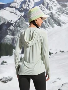 In My Nature Damska oddychająca sportowa koszulka do jogi Slim T-shirt do biegania na świeżym powietrzu