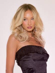 MUSERA Sequin Fold Over Bandeau Top Summer Ibiza Going Out Tops