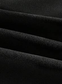 SHEIN MOD 1 pieza Vestido entallado de longitud media con diseño floral 3D para mujer, color rojo