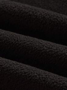 SHEIN Young Girl's Purple Hooded Zipper Full Print ATHOW Sports Casual Cycling Exercise Versatile Outdoor One Piece Double Layer Windbreaker Jacket Sportswear For Winter - Purple - View 5