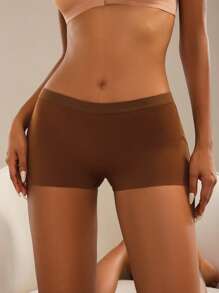 Set de 3 bragas elásticas cómodas y suaves de tonos terrosos para mujeres