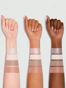 SHEGLAM Multi-Glam Face Pen-Light 4-Color Contour Stick Non-Greasy Long Lasting Natural Highlighter Dual-Use Multi-Use Sculpt Smoothes Fine Lines Creamy Contour Brand Beauty Makeup Face Paint Cosmetic For Women Girls Perfect For Fall Winter Ideal For Y2K Fancy Fashion Suitable For Birthday Christmas Present Party Ready Best Color