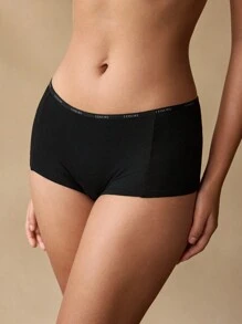 Ocili Ocili Bragas cómodas y sin costuras con estampado de letra elástico para mujer