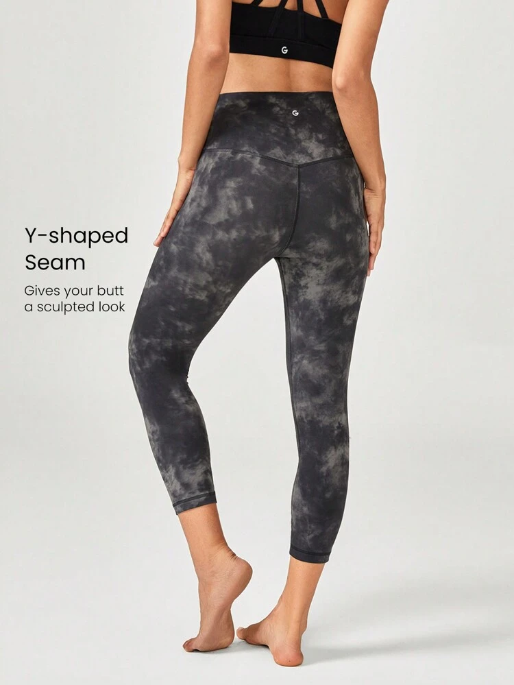 Leggings capri de yoga Crossover Cutie de 21" FeatherFit™