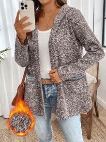 EMERY ROSE 女士冬装 冬季外套 复古装 女士常规外套 - 咖啡棕 - 查看 2